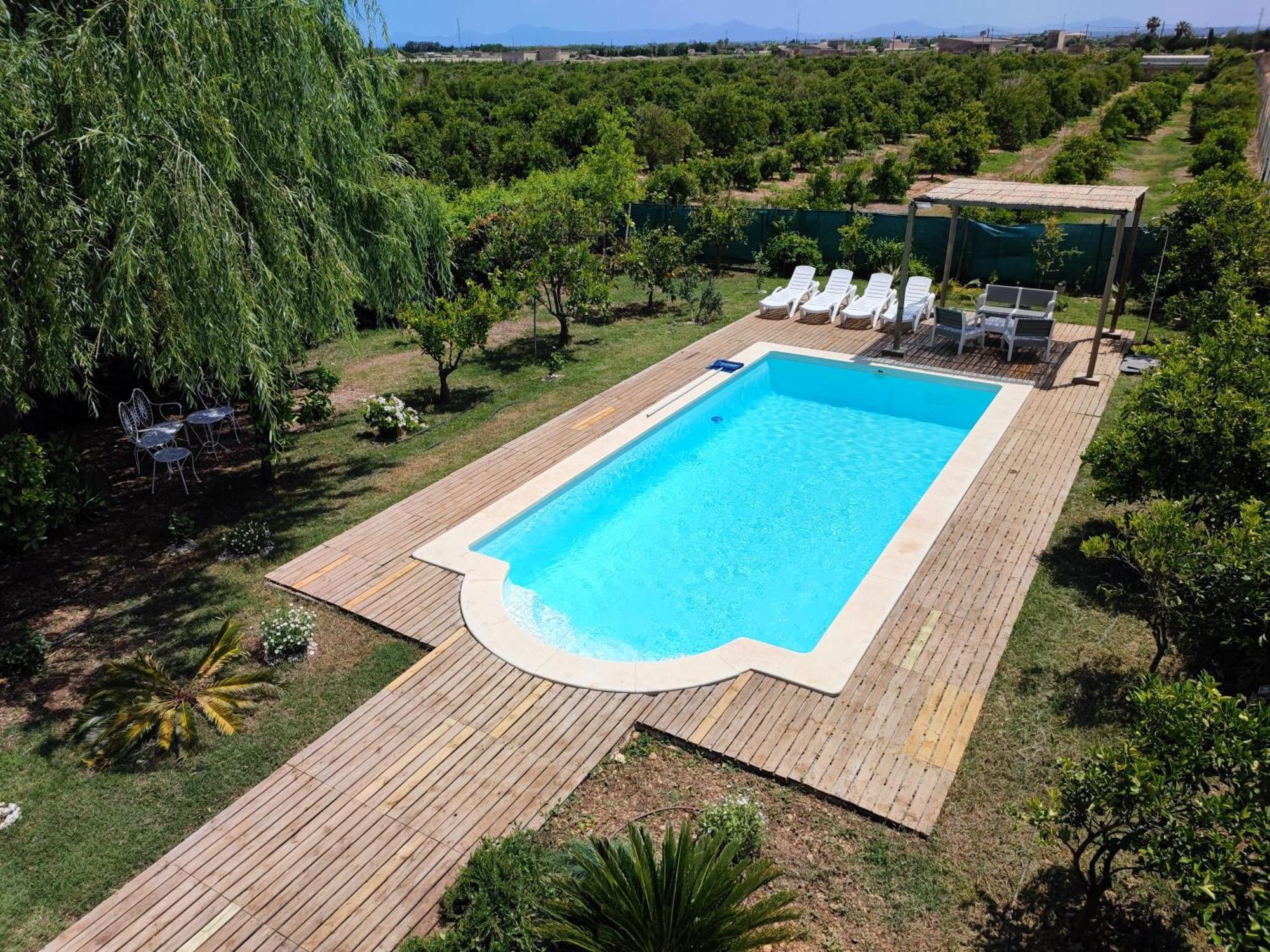 Els Tarongers Perfect For Families Or Friends Villa Sa Pobla Eksteriør billede